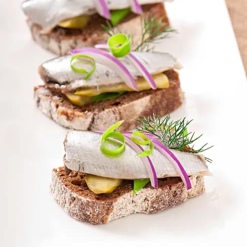 Sardines toast