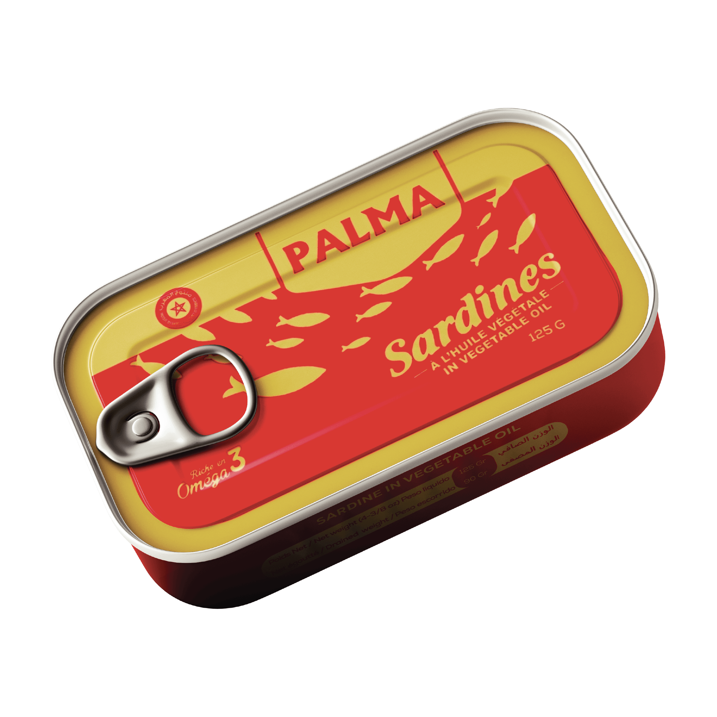 Sardines à l’huile végétale