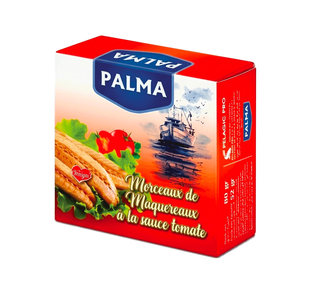 Morceaux de Maquereaux à la Sauce Tomate 80g