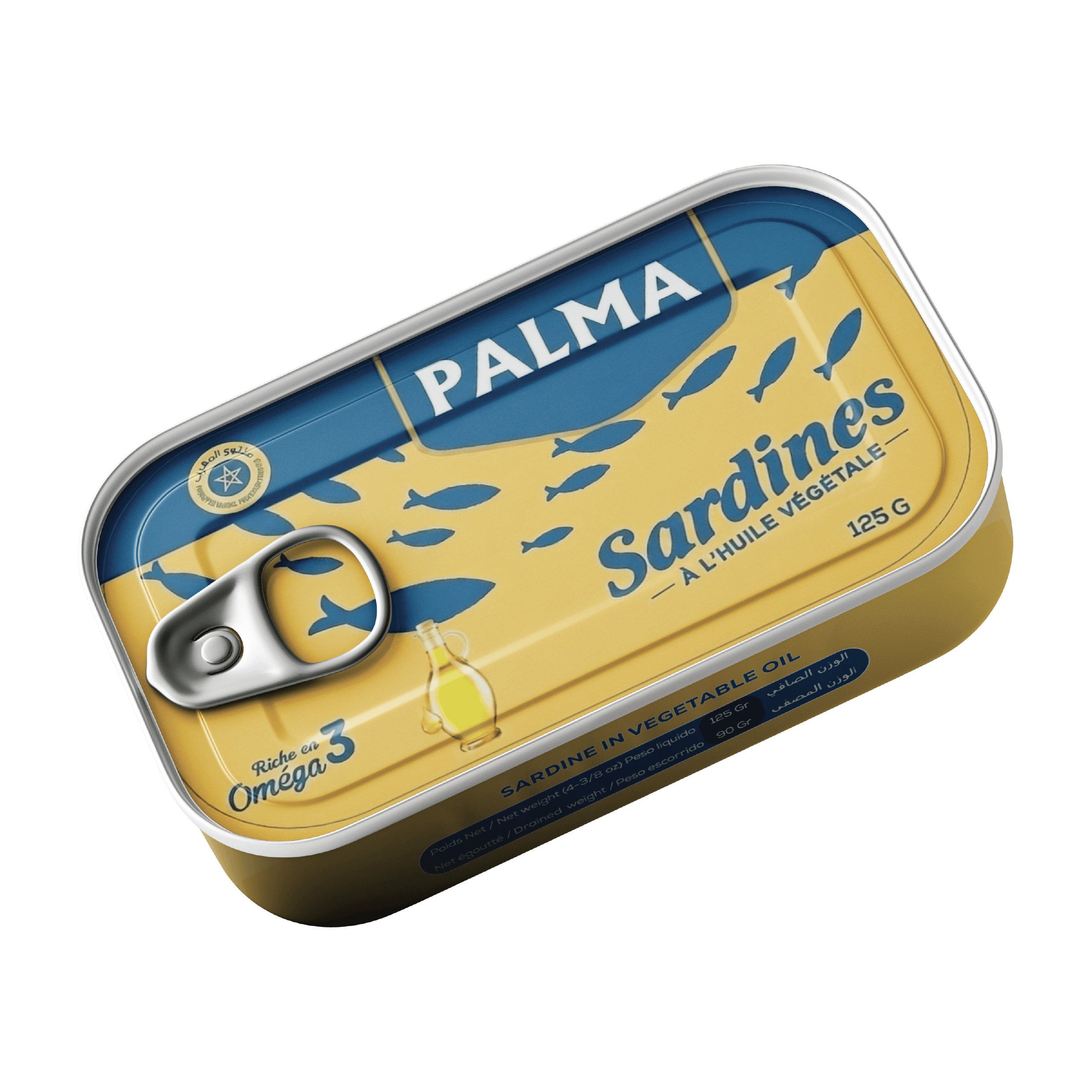 Sardines à l’huile Végétale